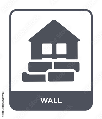 wall icon vector
