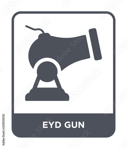 eyd gun icon vector photo