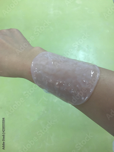 Bacterial cellulose produced by acetic acid bacteria from coconut water