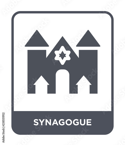 synagogue icon vector