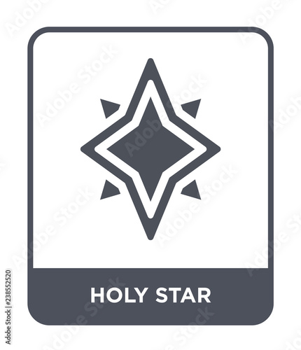 holy star icon vector