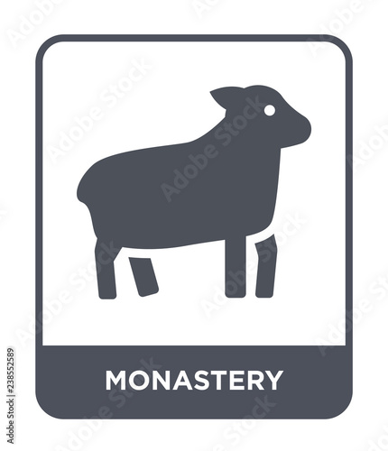 monastery icon vector