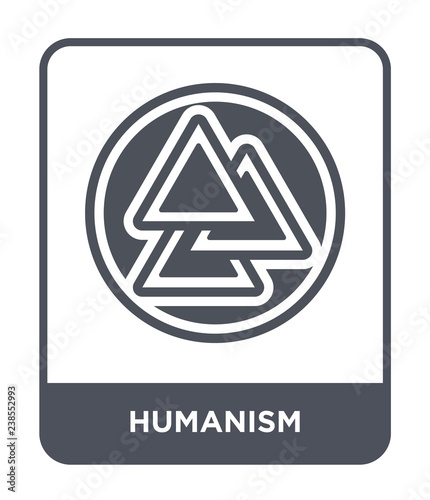 humanism icon vector