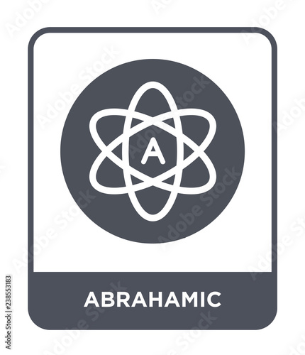 abrahamic icon vector