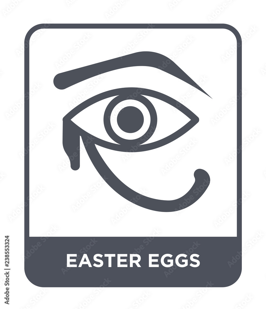 easter eggs icon vector easter eggs icon vector