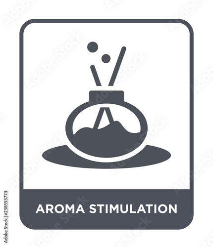 aroma stimulation icon vector