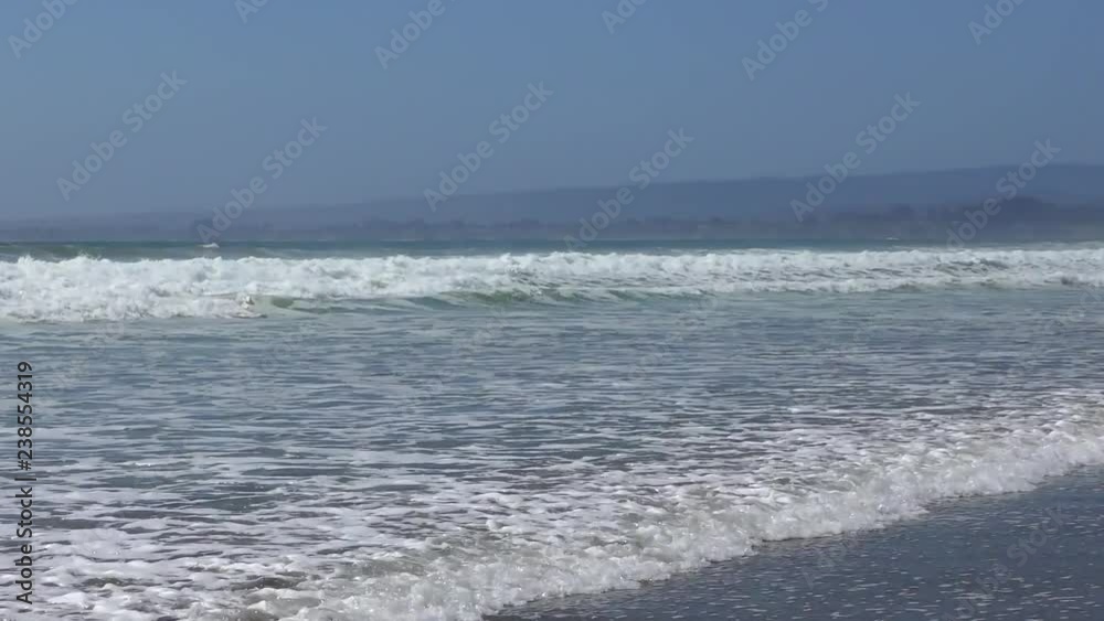 The Pacific Ocean at Rio del Mar, Santa Cruz County, California, USA, 2018 The Pacific Ocean at Rio del Mar, Santa Cruz County, California, USA, 2018