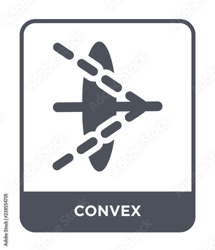 convex icon vector