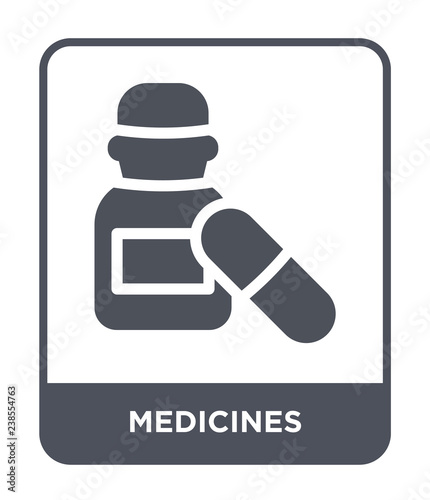 medicines icon vector