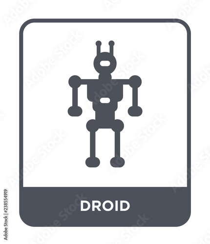 droid icon vector