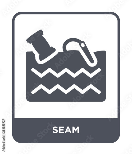 seam icon vector