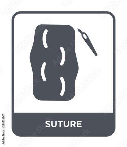 suture icon vector