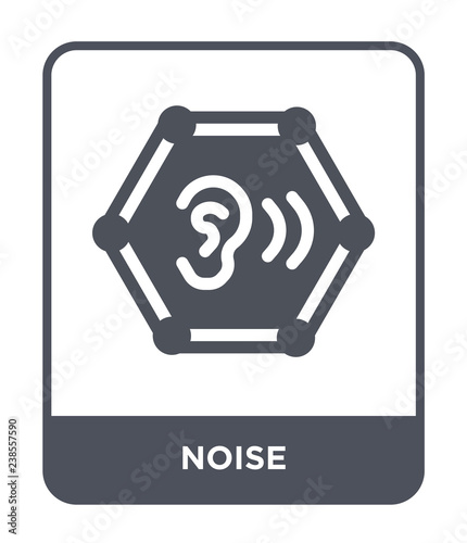 noise icon vector
