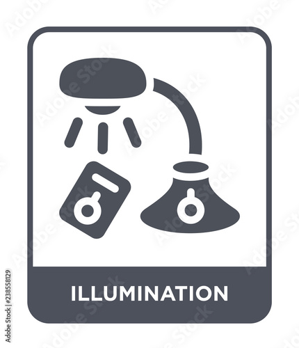 illumination icon vector