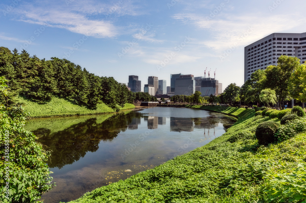 Japan, Tokyo, Chiyoda district, Lake Japan, Tokyo, Chiyoda district, Lake