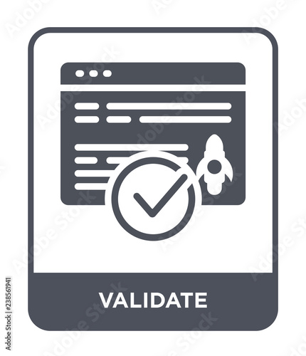 validate icon vector
