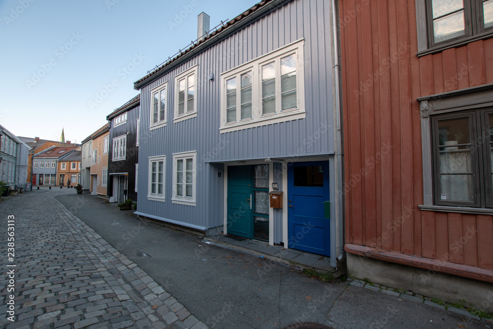Norway Tronheim old town