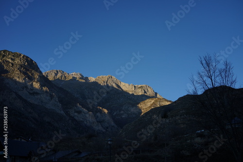 Mountain in Benasque, Huesca. Spain