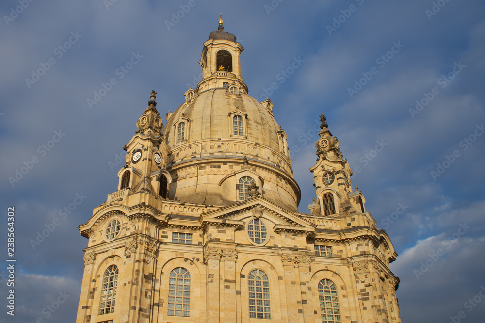 Frauenkirche Dresden Church Evangelic Germany