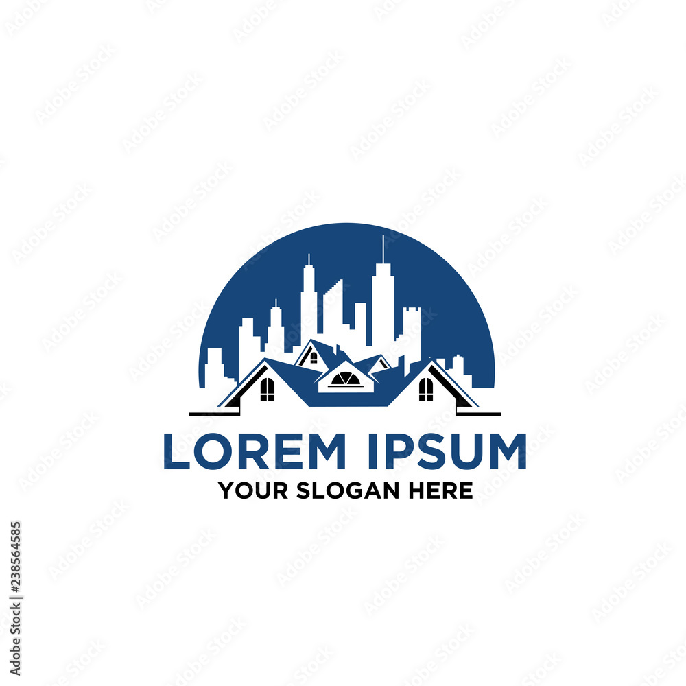 Real Estate, Building and Construction Logo Vector Real Estate, Building and Construction Logo Vector
