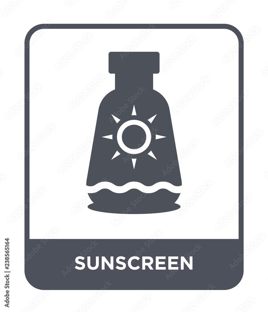 sunscreen icon vector sunscreen icon vector