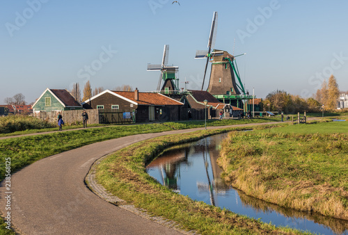 Zaanse Schans, Netherlands - considered a real open air museum, Zaanse Schans presents a collection of well-preserved historic windmills and houses