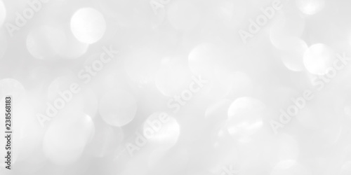 Shiny white blur background. Template for New Year's postcard.
