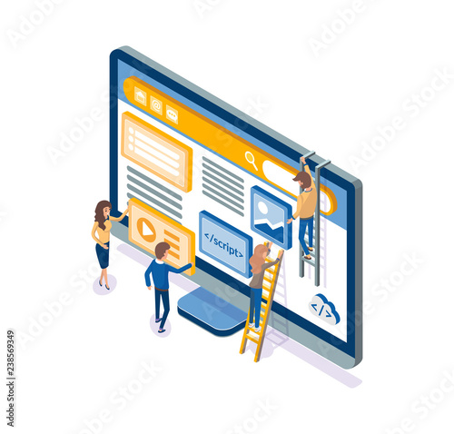 Developers Working on Web Development Optimization