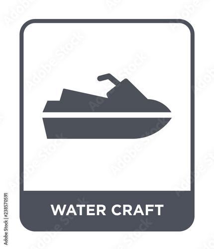 Bilde på lerret water craft icon vector