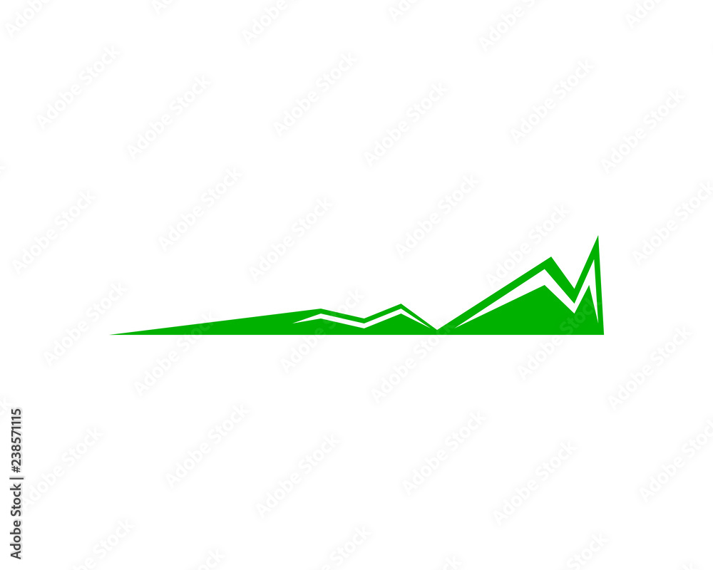 Mountains Logo Design Vector Template