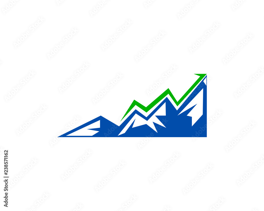 Mountains Logo Design Vector Template Mountains Logo Design Vector Template