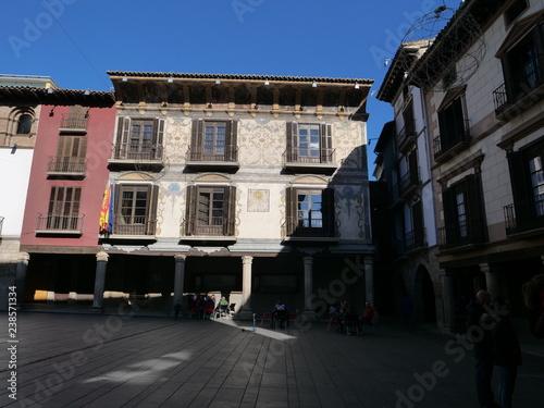 Village of Graus in Huesca. Aragon,Spain