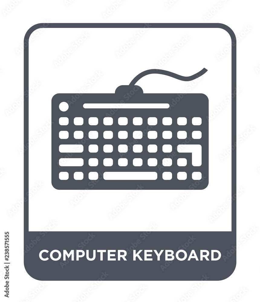 computer keyboard icon vector computer keyboard icon vector