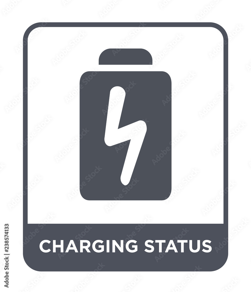 charging status icon vector charging status icon vector