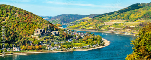 Reichenstein Castle in the Rhine Gorge, Germany