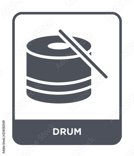 drum icon vector