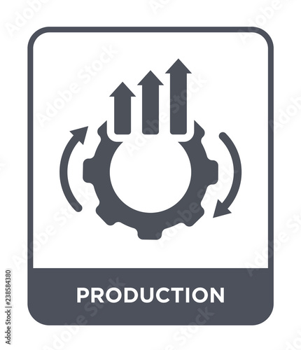 production icon vector