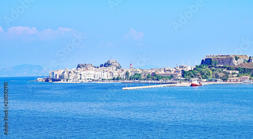 Fototapeta Naklejka Na Ścianę i Meble -  Vista de Corfú, Grecia, Europa 