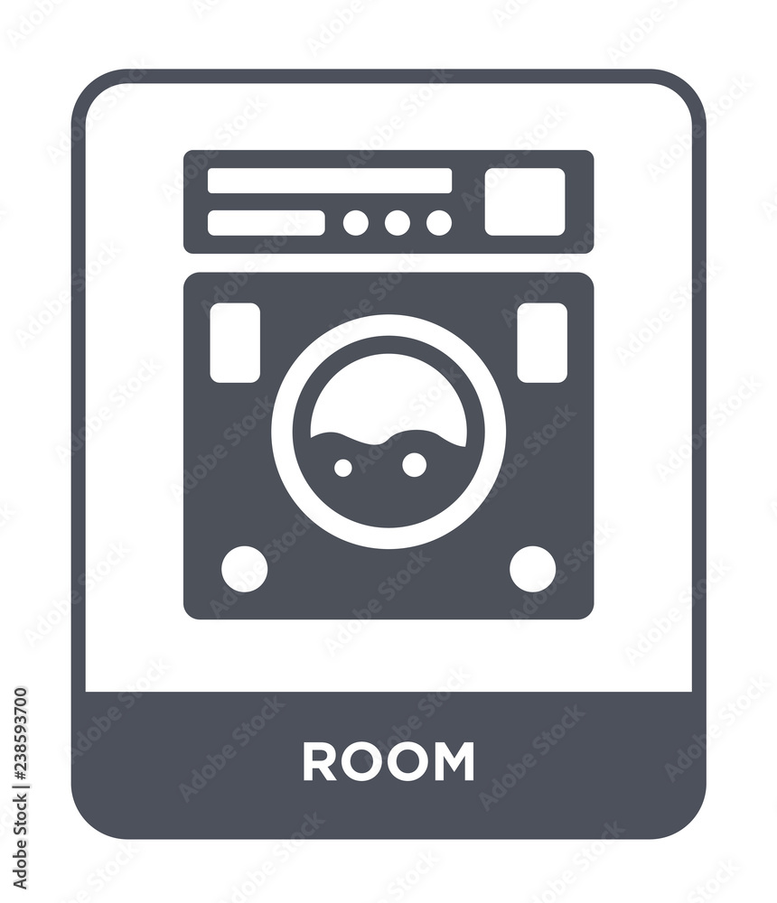 room icon vector