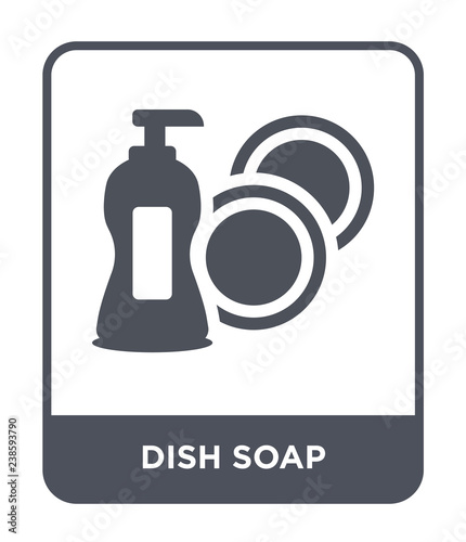 dish soap icon vector