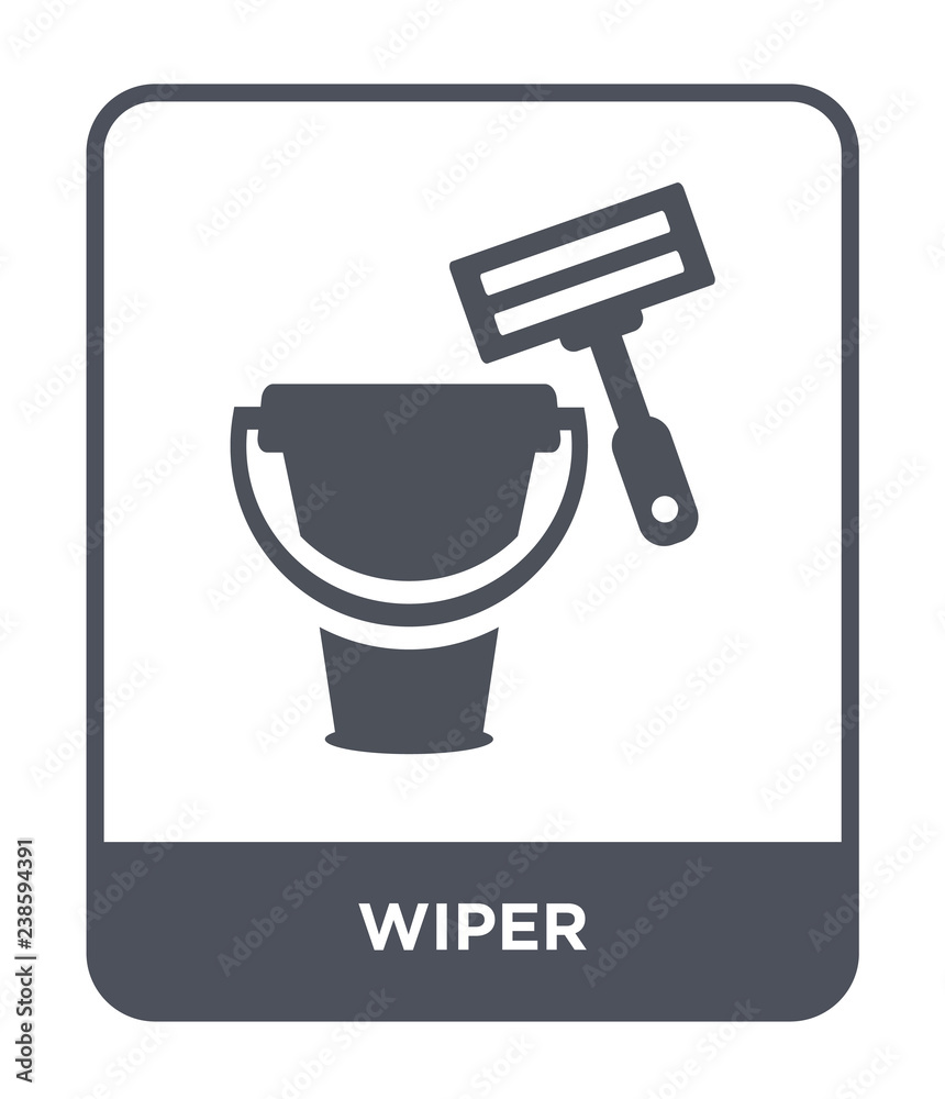 wiper icon vector