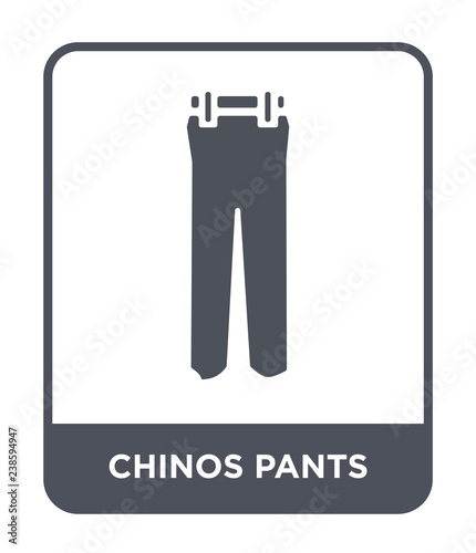 chinos pants icon vector