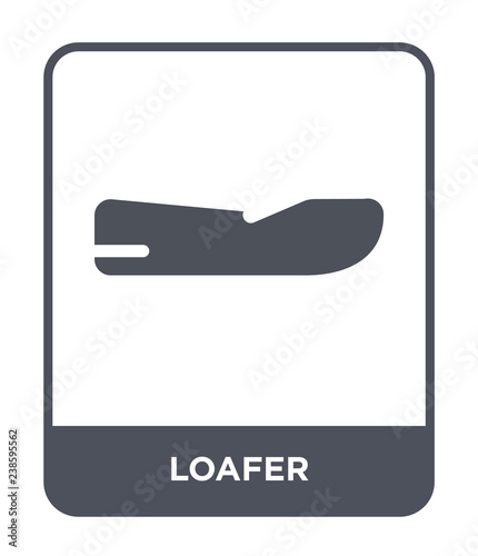 loafer icon vector