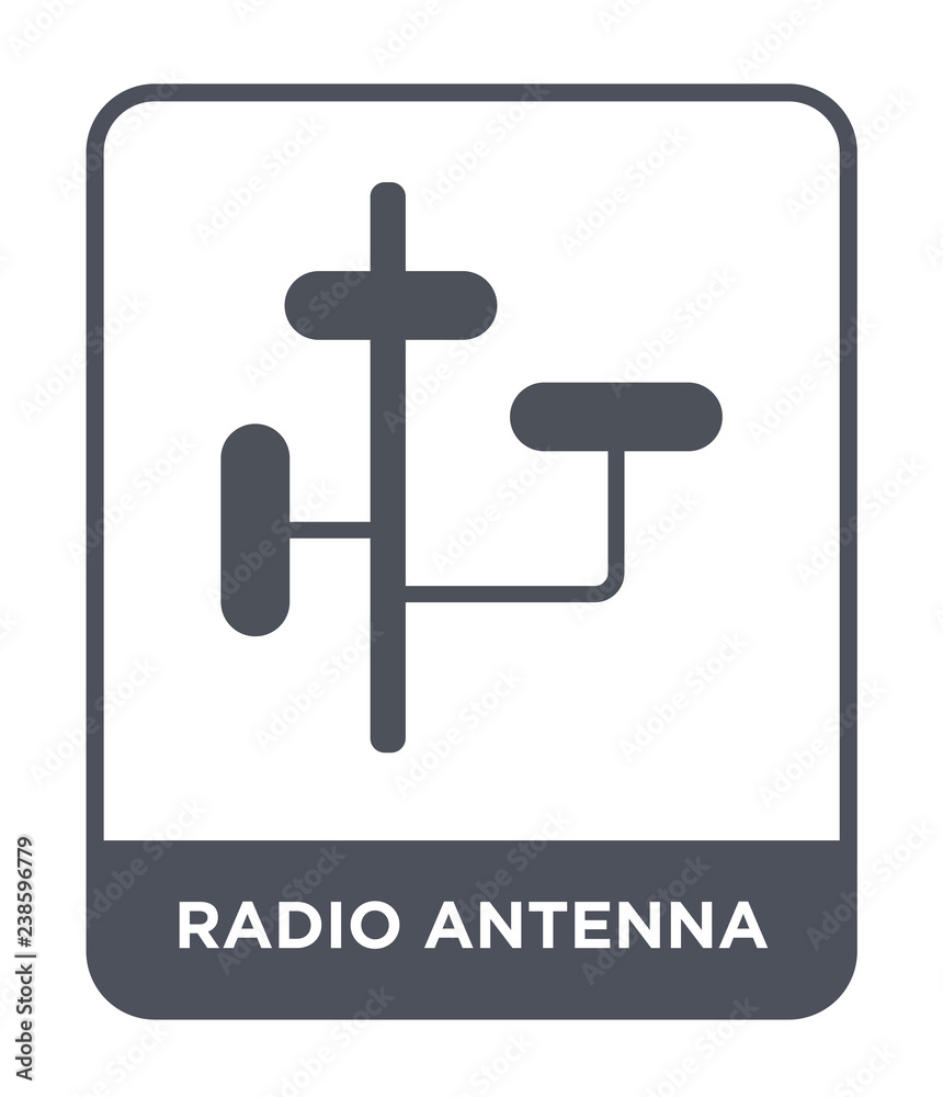 radio antenna icon vector