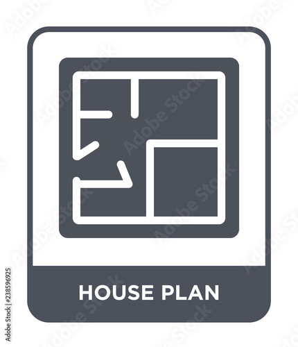 house plan icon vector