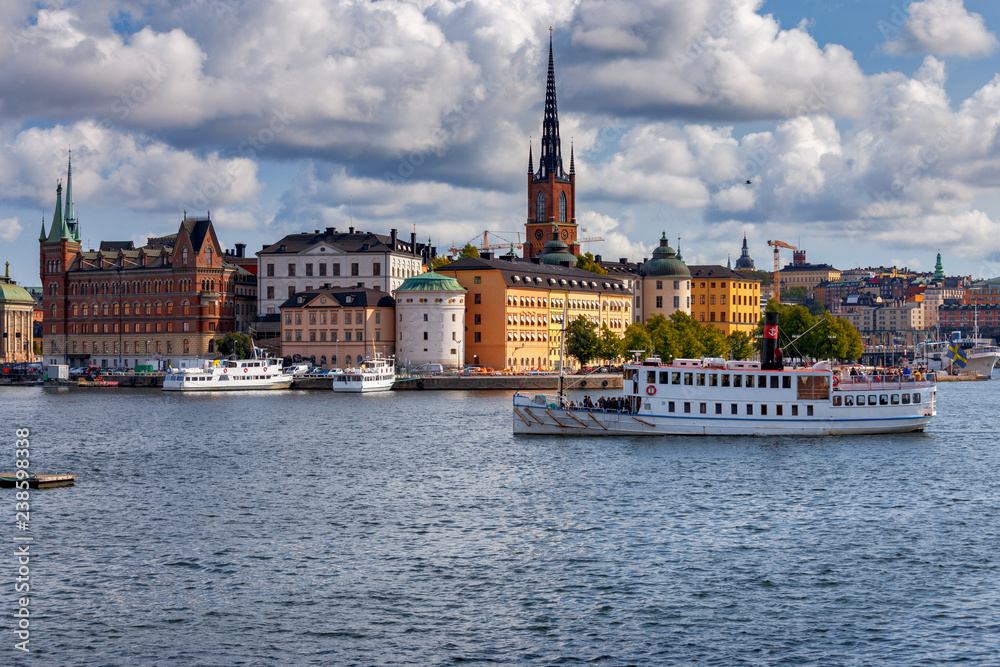 Stockholm. Island Gamla Stan.