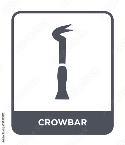 crowbar icon vector