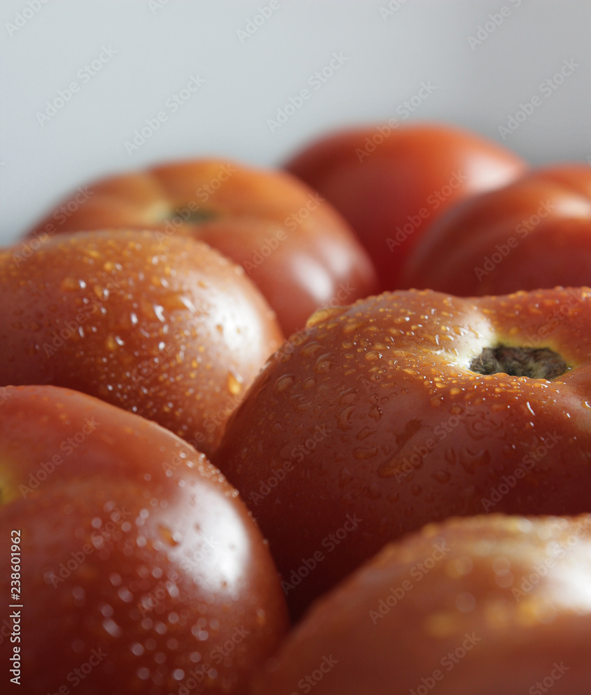 tomatoes with water drops tomatoes with water drops