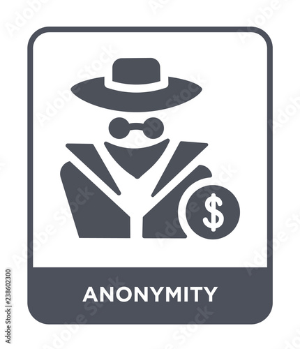 anonymity icon vector