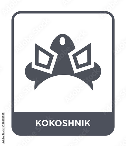 kokoshnik icon vector